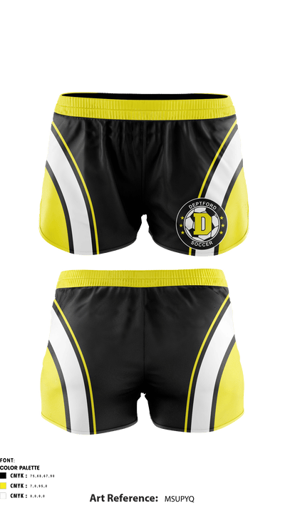 Deptford Soccer Association 84227198 Women's Shorts - 1