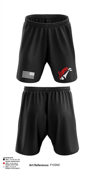 Alpha Troop 2-6 Cav Renegades 60114489 Athletic Shorts With Pockets - 4