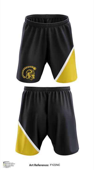 Faulkton School 24-2 96248073 Athletic Shorts With Pockets - 1