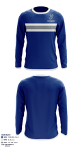 Deer Creek High School Golf 28128572 Long Sleeve Performance Shirt - 1