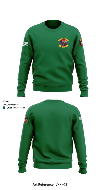 MWSS-172 Motor Transportation Platoon 13002549 Crew Neck Sweatshirt - 1