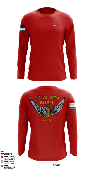 Long Sleeve Performance Shirt, , Police, Teamtime, Team time, sublimation, custom sports apparel, team uniforms, spirit wear, spiritwear, sports uniforms, custom shirts, team store, custom team store, fundraiser sports, apparel fundraiser