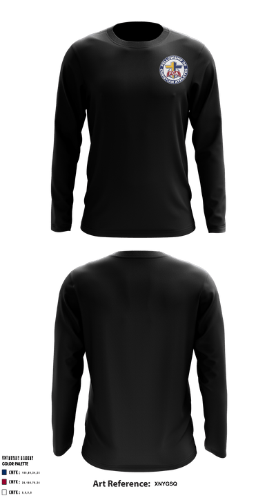 Fellowship of Christian Athletes 77170783 Long Sleeve Performance Shirt - 2