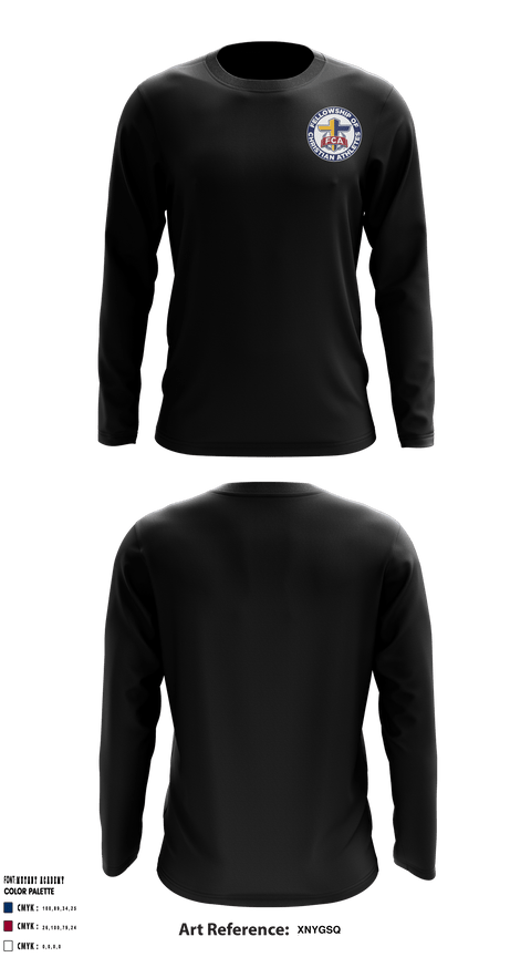 Long Sleeve Performance Shirt, Fellowship of Christian Athletes, Football, Teamtime, Team time, sublimation, custom sports apparel, team uniforms, spirit wear, spiritwear, sports uniforms, custom shirts, team store, custom team store, fundraiser sports, apparel fundraiser