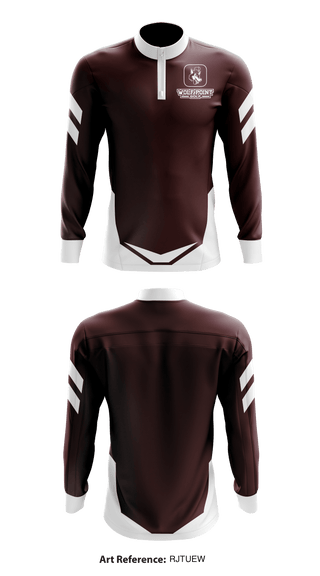 Quarter Zip Jacket, Wolf Point High School Golf, Golf, Teamtime, Team time, sublimation, custom sports apparel, team uniforms, spirit wear, spiritwear, sports uniforms, custom shirts, team store, custom team store, fundraiser sports, apparel fundraiser