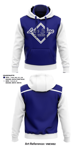 Hoodie, Lakeshore Youth Baseball Association, Baseball, Teamtime, Team time, sublimation, custom sports apparel, team uniforms, spirit wear, spiritwear, sports uniforms, custom shirts, team store, custom team store, fundraiser sports, apparel fundraiser