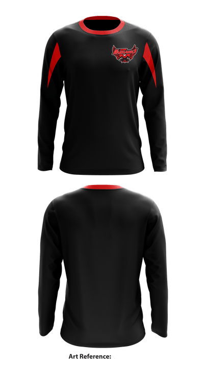 Iowa Warhawks 98296856 Long Sleeve Performance Shirt - 4