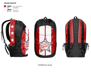Gear Bag, Shooting Star Basketball, Men's Basketball, Teamtime, Team time, sublimation, custom sports apparel, team uniforms, spirit wear, spiritwear, sports uniforms, custom shirts, team store, custom team store, fundraiser sports, apparel fundraiser