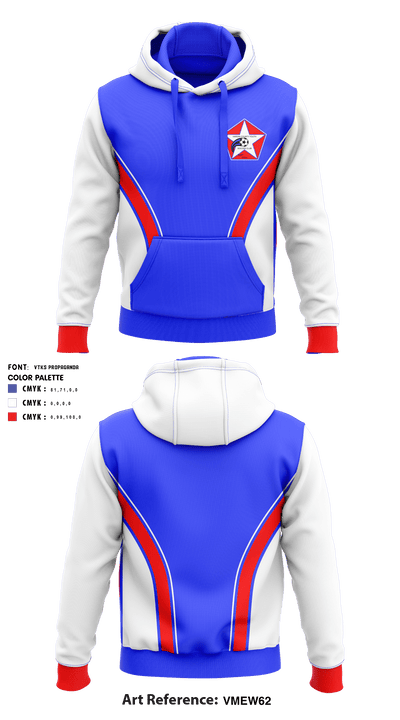 Hardin County Youth Soccer Club 43947313 Hoodie - 1