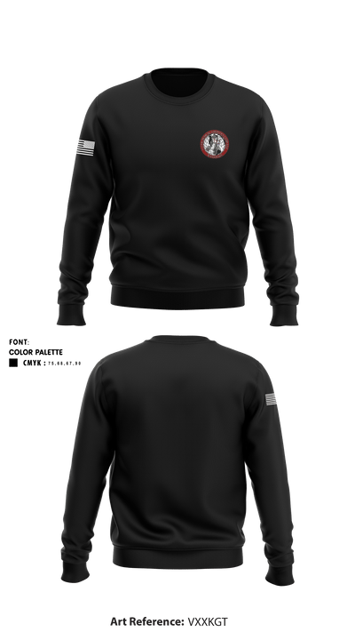 418th MLC 81224352 Crew Neck Sweatshirt - 1