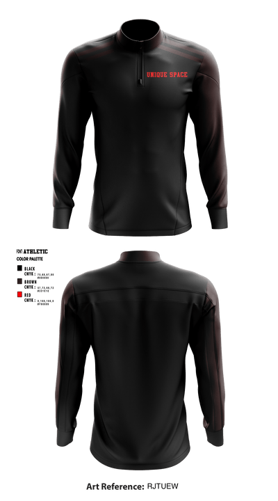 Unique Space 65520288 Quarter Zip Jacket - 1