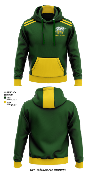 Sickles High School Tennis 15049956 Hoodie - 1