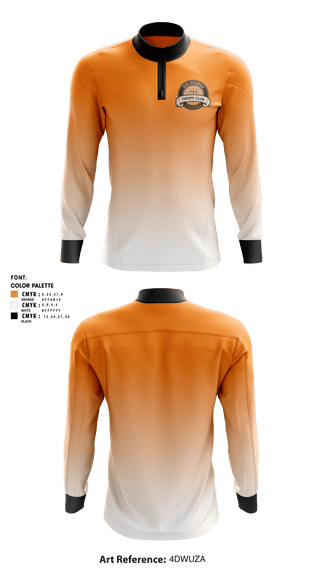 Quarter Zip Jacket, Big Orange Tipoff Club, Men's Basketball, Teamtime, Team time, sublimation, custom sports apparel, team uniforms, spirit wear, spiritwear, sports uniforms, custom shirts, team store, custom team store, fundraiser sports, apparel fundraiser