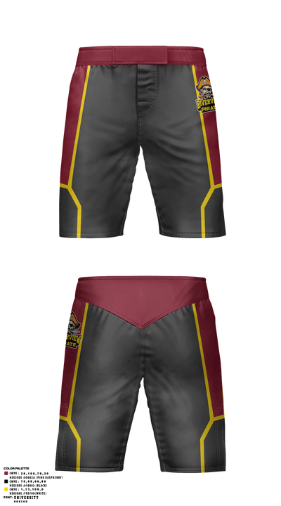 Riverview 97113639 Fight Shorts - 6