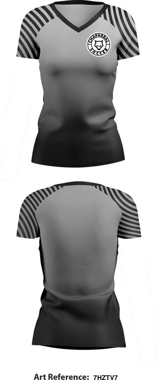 Women's Short Sleeve Vneck Shirt, Chaparral Soccer, Men's Soccer, Teamtime, Team time, sublimation, custom sports apparel, team uniforms, spirit wear, spiritwear, sports uniforms, custom shirts, team store, custom team store, fundraiser sports, apparel fundraiser
