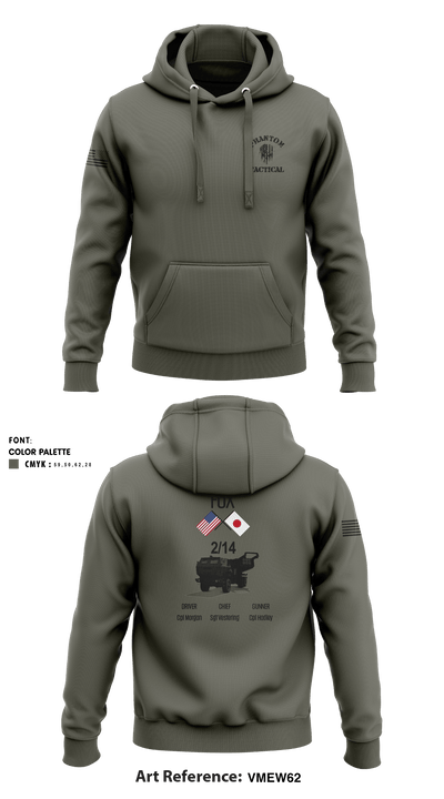 Fox Battery 74393453 Hoodie - 2