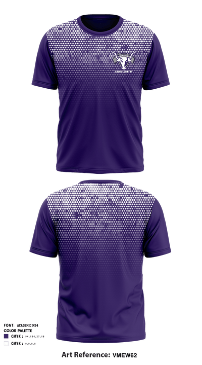 Lehi High School Cross Country 15584500 Short Sleeve Performance Shirt - 1