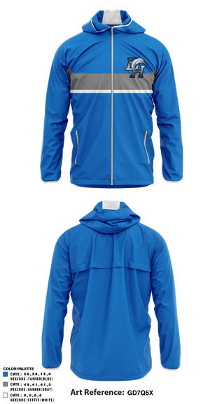 Windbreaker, Dana Hills Dolphins, Spirit Store, Teamtime, Team time, sublimation, custom sports apparel, team uniforms, spirit wear, spiritwear, sports uniforms, custom shirts, team store, custom team store, fundraiser sports, apparel fundraiser