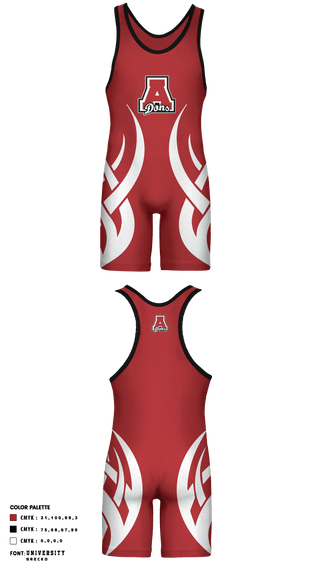 Wrestling Singlet, Arroyo High School Wrestling, Wrestling, Teamtime, Team time, sublimation, custom sports apparel, team uniforms, spirit wear, spiritwear, sports uniforms, custom shirts, team store, custom team store, fundraiser sports, apparel fundraiser