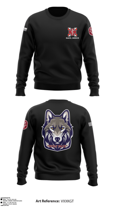 KACC, MedCo 48026611 Crew Neck Sweatshirt - 9