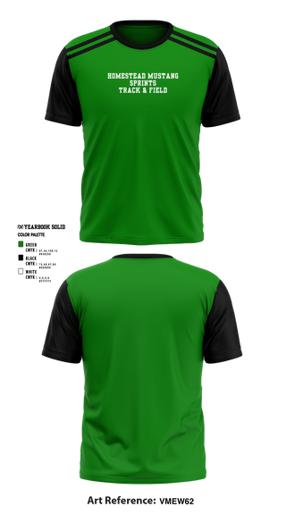 Short Sleeve Performance Shirt, Homestead Mustang Sprints, Track & Field, Teamtime, Team time, sublimation, custom sports apparel, team uniforms, spirit wear, spiritwear, sports uniforms, custom shirts, team store, custom team store, fundraiser sports, apparel fundraiser