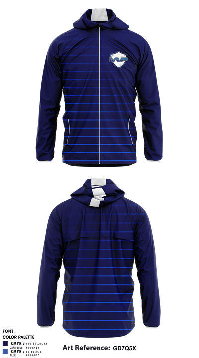 TEAM MVP SPORTS 80405178 Windbreaker - 1