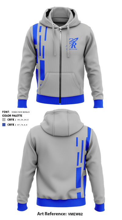 Central Cross Country 338893 Zip Hoodie - 2
