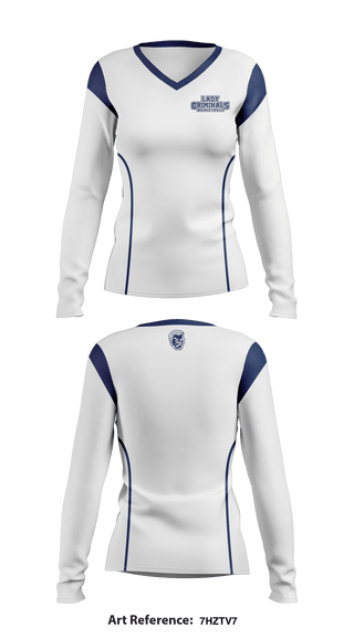 Women's Long Sleeve Vneck Shirt, Yuma High School Basketball, Men's Basketball, Teamtime, Team time, sublimation, custom sports apparel, team uniforms, spirit wear, spiritwear, sports uniforms, custom shirts, team store, custom team store, fundraiser sports, apparel fundraiser