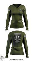 Madison county office of emergency management 88768300 Women's Long Sleeve V-neck Shirt - 3