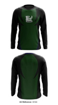 Klahowya High School Wrestling 8784510 Long Sleeve Rash Guard Shirt - 1