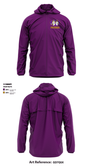 Windbreaker, Pateros High School, Spirit Store, Teamtime, Team time, sublimation, custom sports apparel, team uniforms, spirit wear, spiritwear, sports uniforms, custom shirts, team store, custom team store, fundraiser sports, apparel fundraiser