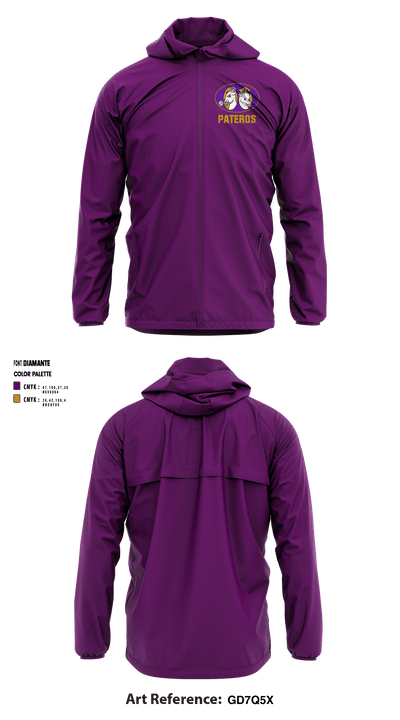 Pateros High School 40841413 Windbreaker - 1