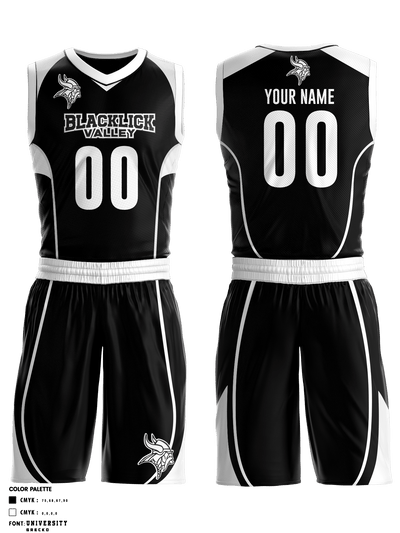 Blacklick Valley Senior High School Basketball 27489376 Basketball Uniform - 1