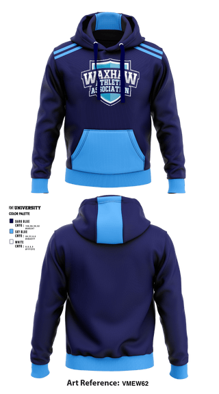 Hoodie, Waxhaw Athletic Association, Spirit Store, Teamtime, Team time, sublimation, custom sports apparel, team uniforms, spirit wear, spiritwear, sports uniforms, custom shirts, team store, custom team store, fundraiser sports, apparel fundraiser