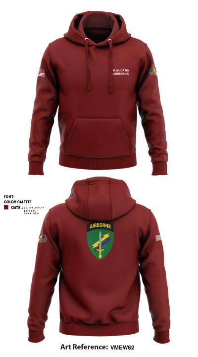 412TH CA BN 7160473 Hoodie - 1