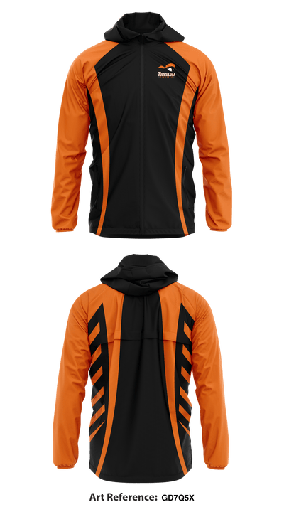 Tusculum College Soccer 77725640 Windbreaker - 1