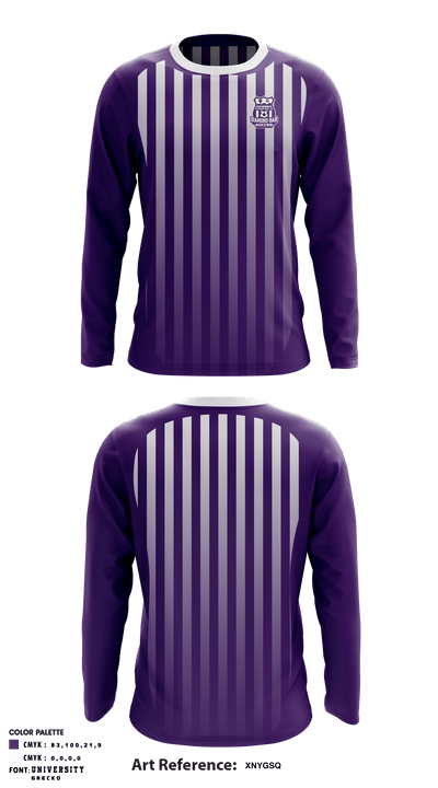 Diamond Bar Ayso Soccer 90129957 Long Sleeve Performance Shirt - 1