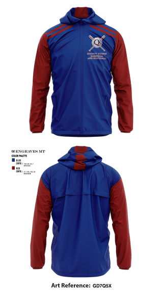 Windbreaker, Quincy Youth Baseball And Softball, Softball, Teamtime, Team time, sublimation, custom sports apparel, team uniforms, spirit wear, spiritwear, sports uniforms, custom shirts, team store, custom team store, fundraiser sports, apparel fundraiser