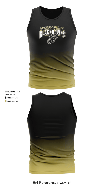 Citrus Valley High School Cross Country 52411621 Tank Top - 2