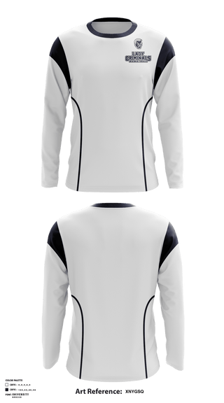 Long Sleeve Performance Shirt, Yuma High School Basketball, Men's Basketball, Teamtime, Team time, sublimation, custom sports apparel, team uniforms, spirit wear, spiritwear, sports uniforms, custom shirts, team store, custom team store, fundraiser sports, apparel fundraiser