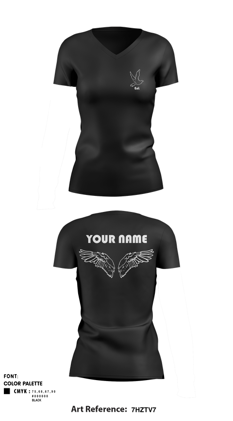 Women's Short Sleeve Vneck Shirt, EnL, Men's Volleyball, Teamtime, Team time, sublimation, custom sports apparel, team uniforms, spirit wear, spiritwear, sports uniforms, custom shirts, team store, custom team store, fundraiser sports, apparel fundraiser
