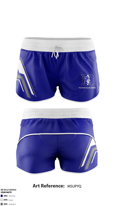 Peotone Blue Demon 18220602 Women's Shorts - 1