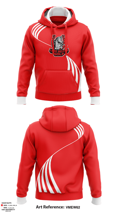 Lake Belton High School Golf 85182618 Hoodie - 1