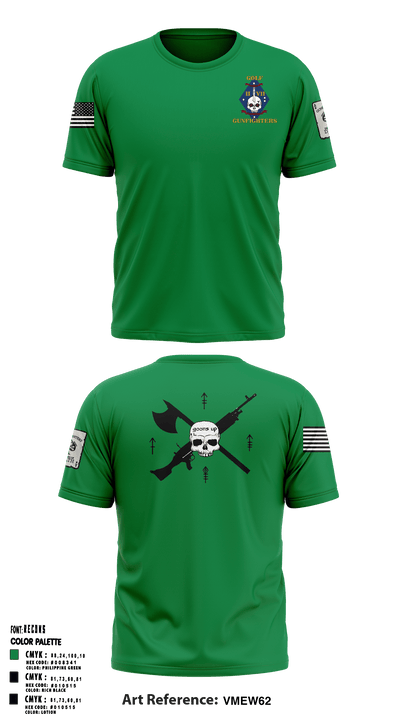 Gunfighters 67684363 Short Sleeve Performance Shirt - 1