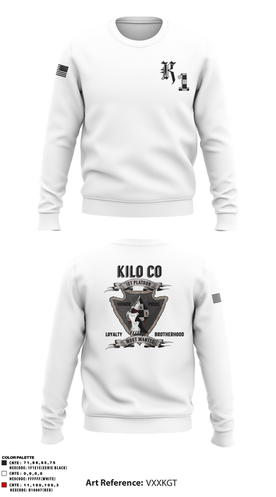Kilo 3/7 4958967 Crew Neck Sweatshirt - 2