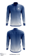 Monomoy Regional High School Tennis 57597534 Quarter Zip Jacket - 1
