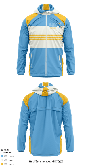 Windbreaker, LIU Fencing, School Spirit Store, Teamtime, Team time, sublimation, custom sports apparel, team uniforms, spirit wear, spiritwear, sports uniforms, custom shirts, team store, custom team store, fundraiser sports, apparel fundraiser