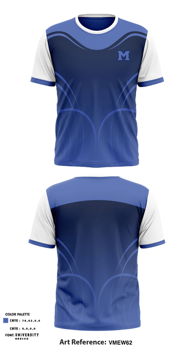 Middletown High School Dance 75864425 Short Sleeve Performance Shirt - 1