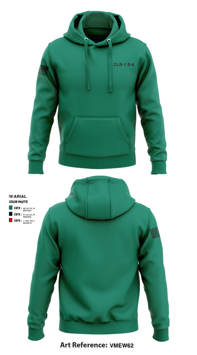CLR-1 S-6 69878817 Hoodie - 1