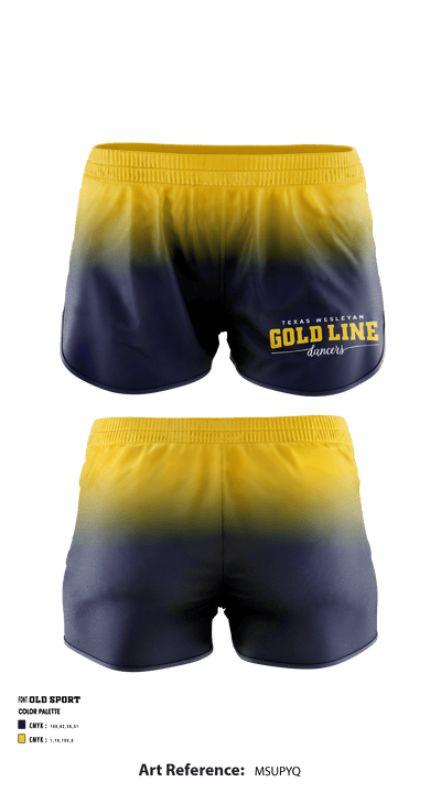 Texas Wesleyan University Dance 12568766 Women's Shorts - 1